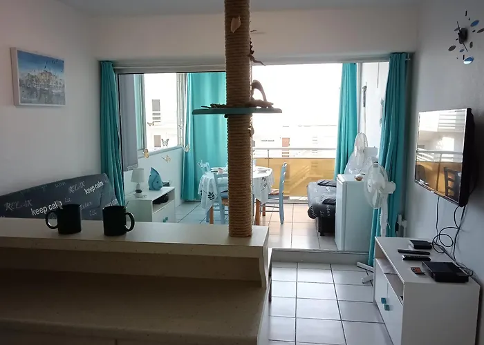 T2 Coquet 40m², Parking Securise, Proche - Fr-1-798-22 * Leucate